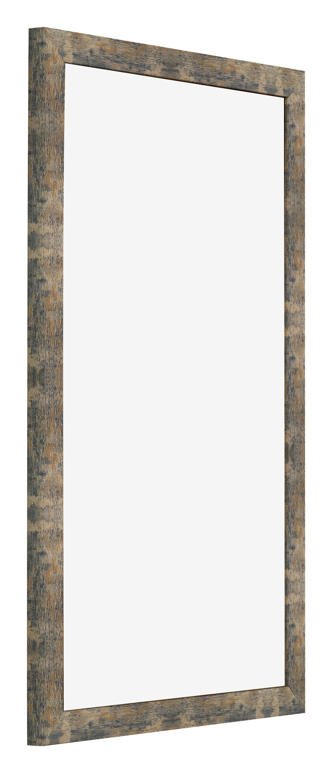 Photo Frame 33x48cm Blue Gold Melange MDF Bologna Front Oblique | Yourdecoration.com