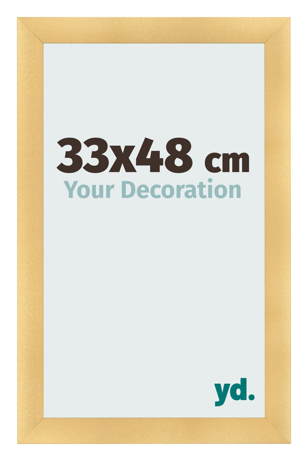 Photo Frame 33x48cm Gold Vintage MDF Pisa Front Size | Yourdecoration.com