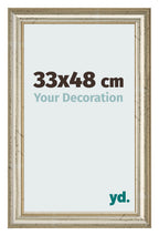 Photo Frame 33x48cm Metallic Gloss MDF Lazio Front Size | Yourdecoration.com