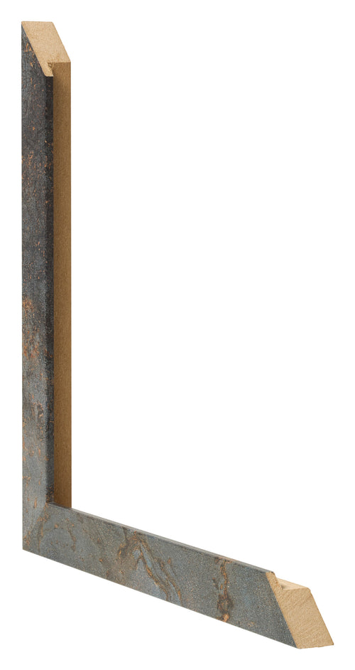 Photo Frame 33x48cm Oxidized Metal MDF Bologna Detail Intersection | Yourdecoration.com