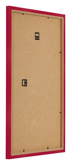 Photo Frame 33x48cm Red MDF Bologna Back Oblique | Yourdecoration.com