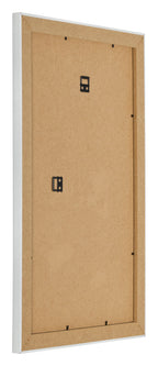 Photo Frame 33x48cm Silver Black Swept MDF Pisa Back Oblique | Yourdecoration.com