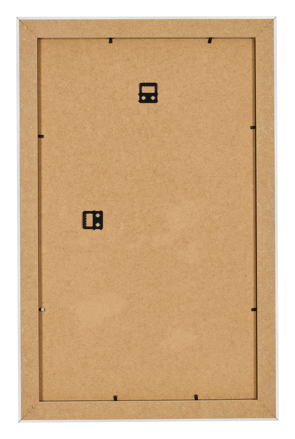 Photo Frame 33x48cm Silver Black Swept MDF Pisa Back | Yourdecoration.com