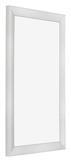 Photo Frame 33x48cm Silver Black Swept MDF Pisa Front Oblique | Yourdecoration.com