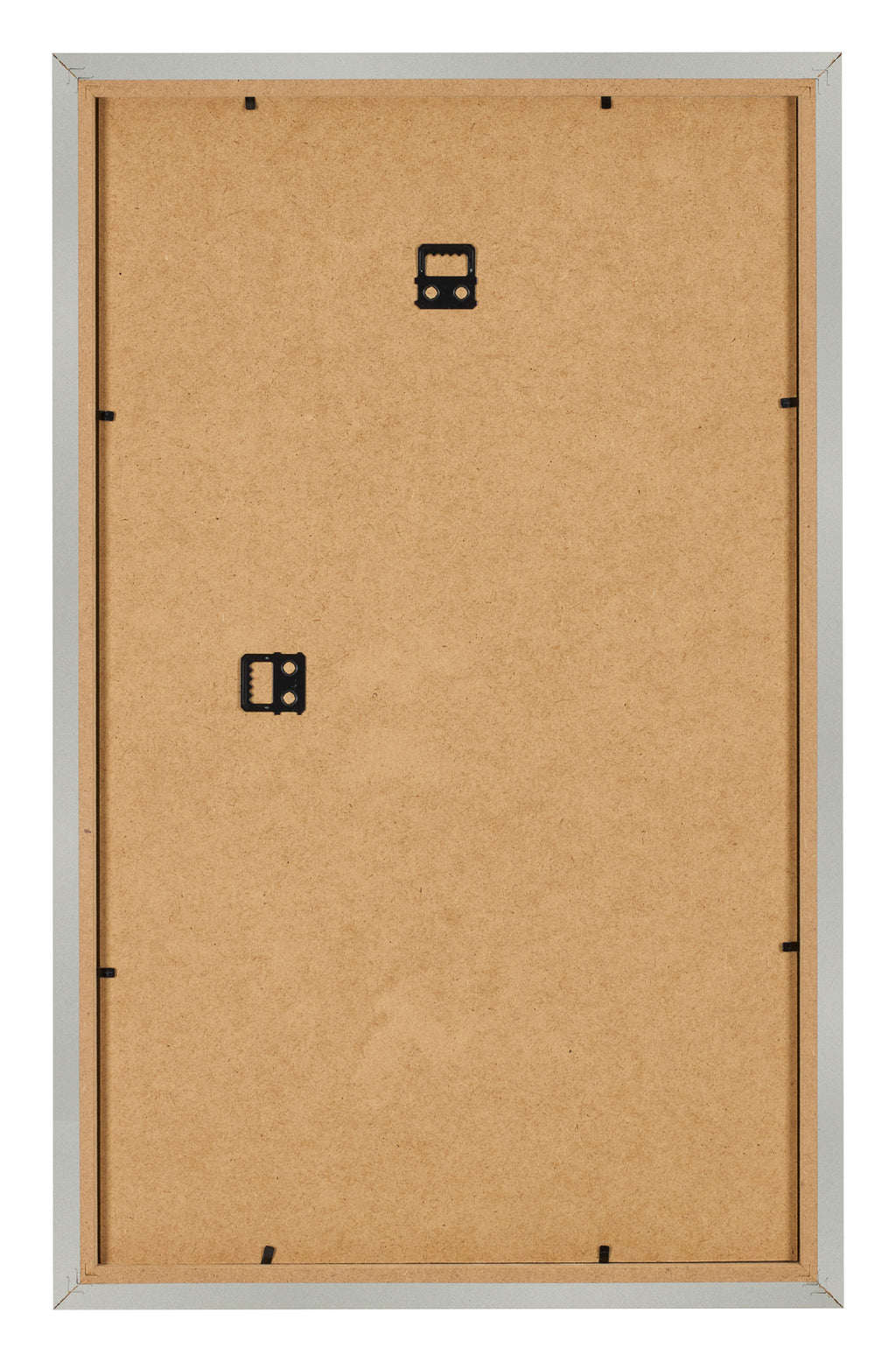 Photo Frame 33x48cm Silver Matte MDF Bologna Back | Yourdecoration.com