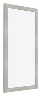 Photo Frame 33x48cm Silver Matte MDF Bologna Front Oblique | Yourdecoration.com