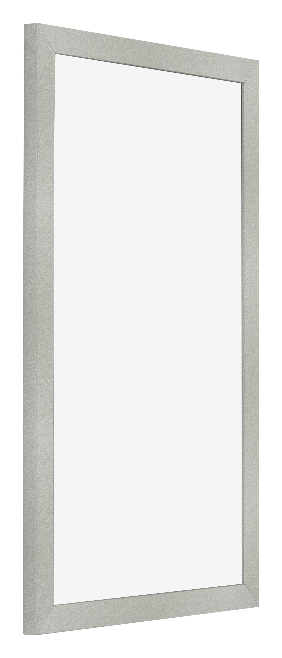 Photo Frame 33x48cm Silver Matte MDF Bologna Front Oblique | Yourdecoration.com