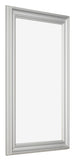 Photo Frame 33x48cm Silver Matte MDF Lazio Front Oblique | Yourdecoration.com