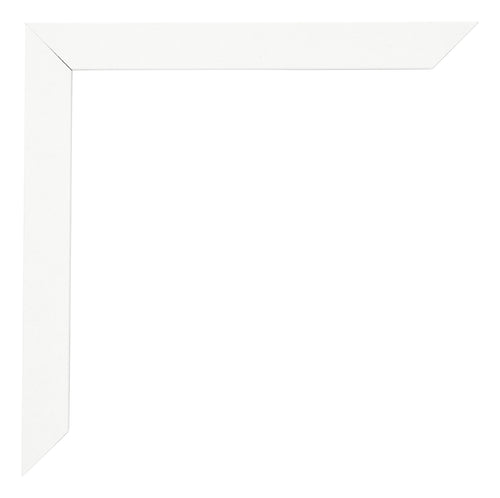 Photo Frame 33x48cm White High Gloss MDF Bologna Detail Corner | Yourdecoration.com