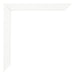 Photo Frame 33x48cm White High Gloss MDF Bologna Detail Corner | Yourdecoration.com