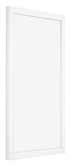 Photo Frame 33x48cm White High Gloss MDF Bologna Front Oblique | Yourdecoration.com