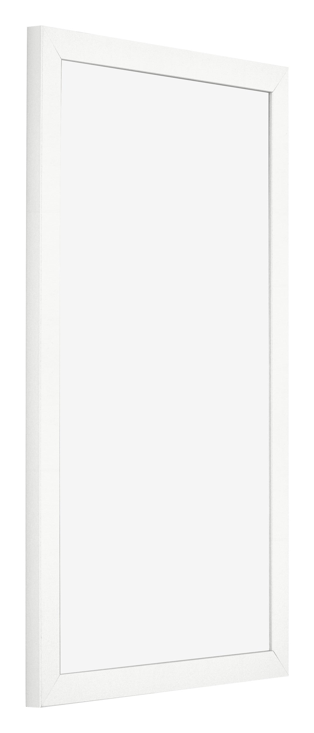 Photo Frame 33x48cm White High Gloss MDF Bologna Front Oblique | Yourdecoration.com