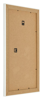 Photo Frame 33x48cm White Vintage MDF Pisa Back Oblique | Yourdecoration.com