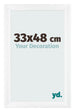 Photo Frame 33x48cm White Vintage MDF Pisa Front Size | Yourdecoration.com