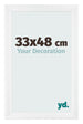 Photo Frame 33x48cm White Vintage MDF Pisa Front Size | Yourdecoration.com