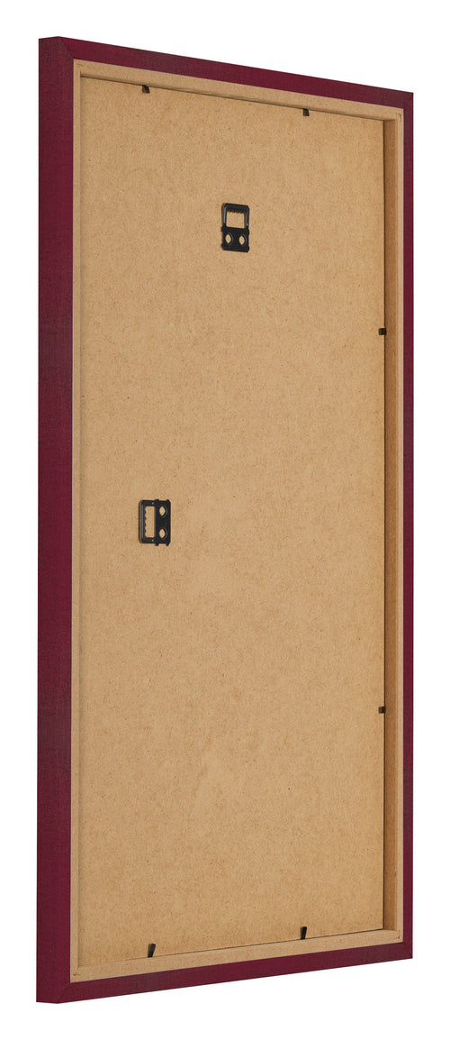 Photo Frame 33x48cm Wine Red Swept MDF Bologna Back Oblique | Yourdecoration.com