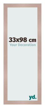 Photo Frame 33x98 cm Dusty Pink MDF Bologna Front Size | Yourdecoration.com