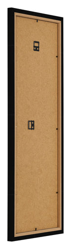 Photo Frame 33x98cm Black High Gloss MDF Bologna Back Oblique | Yourdecoration.com