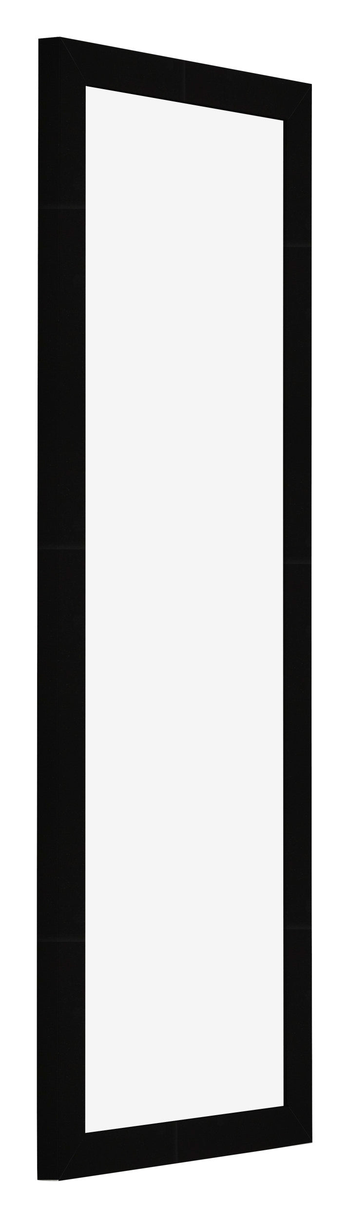 Photo Frame 33x98cm Black High Gloss MDF Bologna Front Oblique | Yourdecoration.com