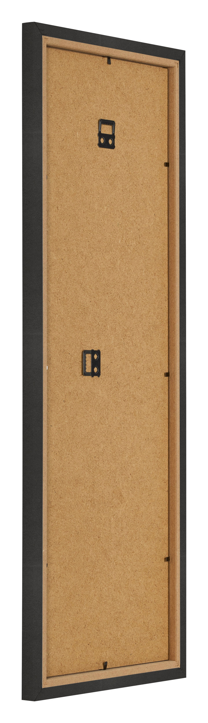 Photo Frame 33x98cm Black Matte MDF Bologna Back Oblique | Yourdecoration.com