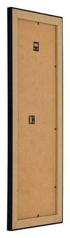 Photo Frame 33x98cm Black Silver Polished MDF Pisa Back Oblique | Yourdecoration.com