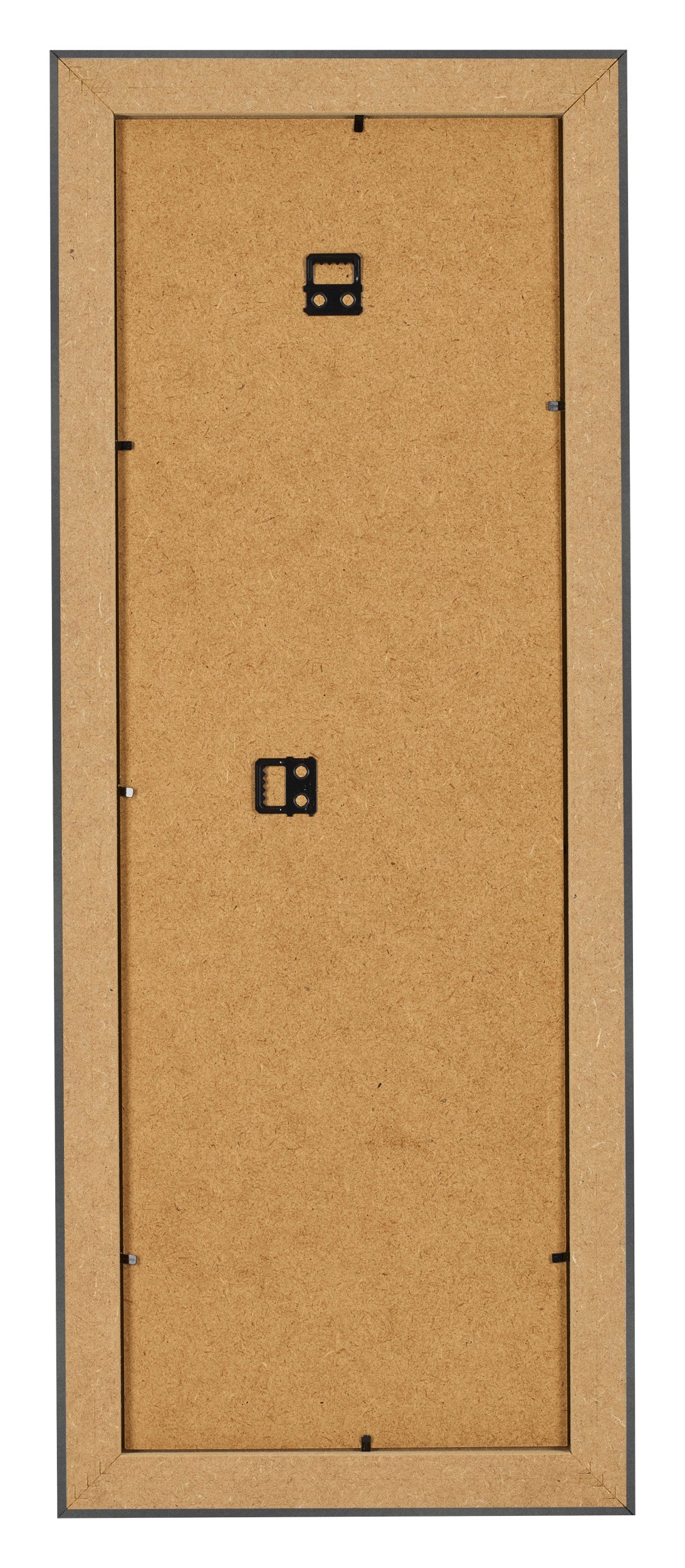 Photo Frame 33x98cm Black Silver Polished MDF Pisa Back | Yourdecoration.com