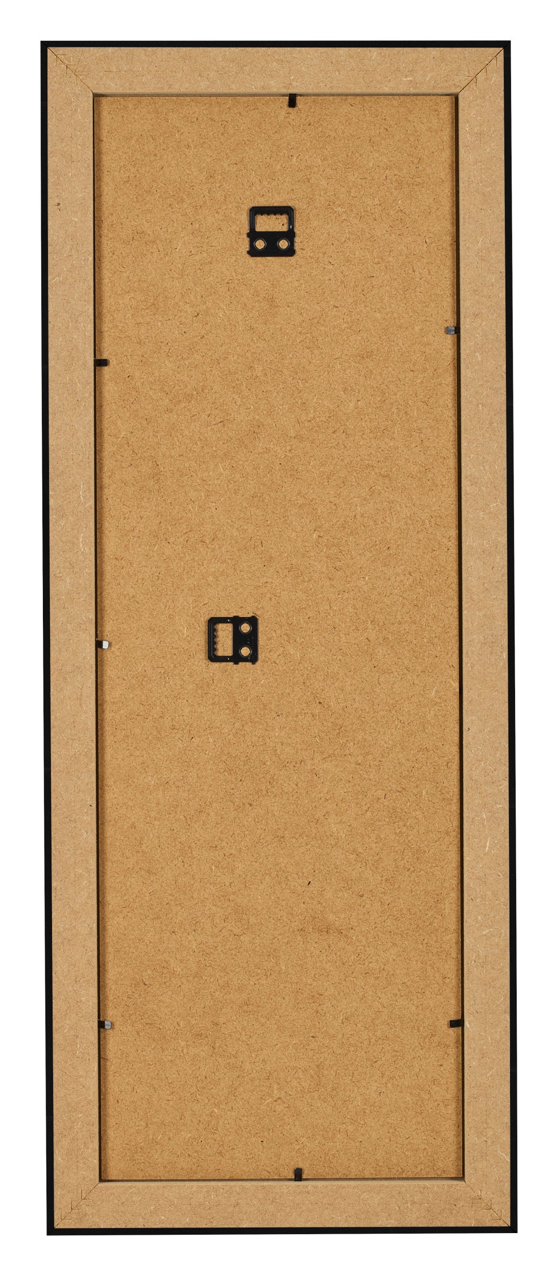Photo Frame 33x98cm Black Silver Polished MDF Pisa Back | Yourdecoration.com