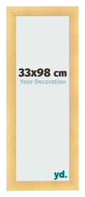 Photo Frame 33x98cm Gold Vintage MDF Pisa Front Size | Yourdecoration.com