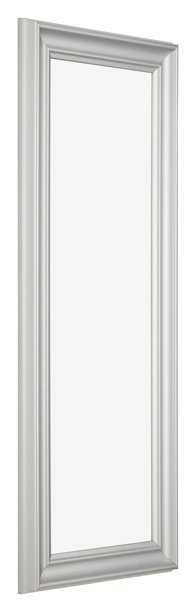 Photo Frame 33x98cm Silver Matte MDF Lazio Front Oblique | Yourdecoration.com