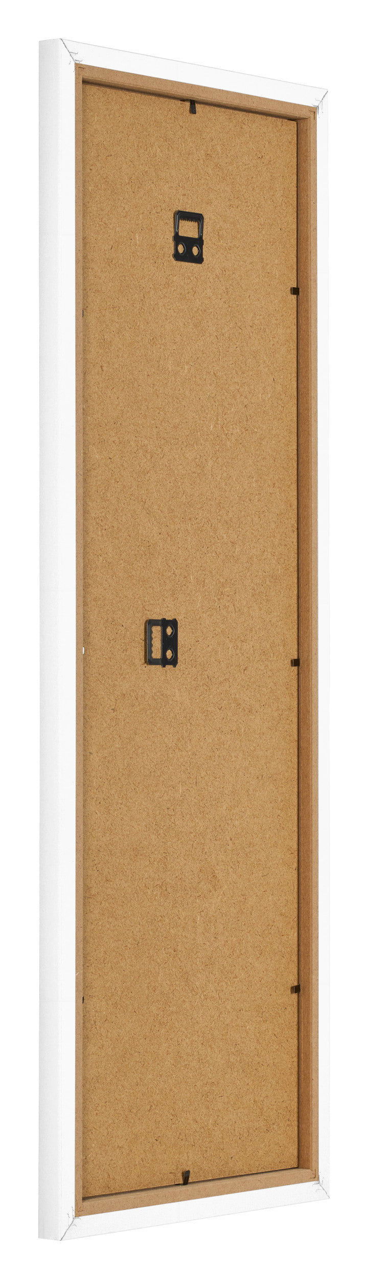 Photo Frame 33x98cm White Matte MDF Bologna Back Oblique | Yourdecoration.com
