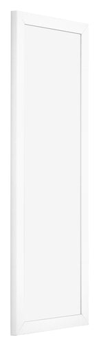 Photo Frame 33x98cm White Matte MDF Bologna Front Oblique | Yourdecoration.com