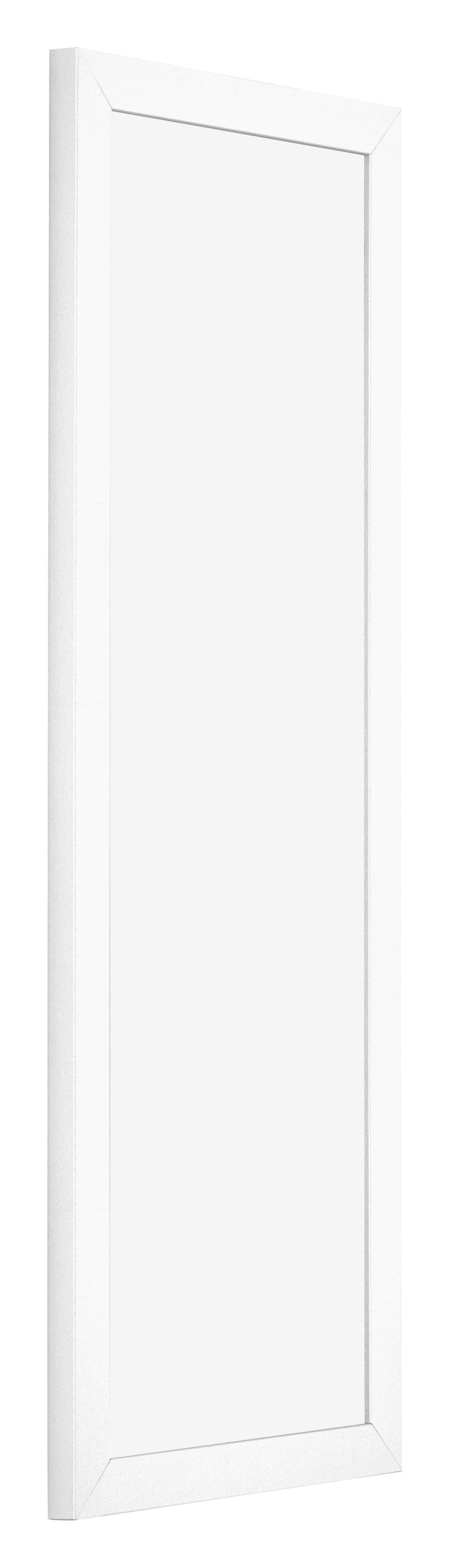 Photo Frame 33x98cm White Matte MDF Bologna Front Oblique | Yourdecoration.com