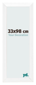 Photo Frame 33x98cm White Vintage MDF Pisa Front Size | Yourdecoration.com