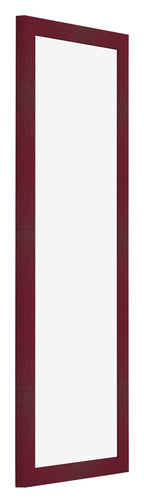 Photo Frame 33x98cm Wine Red Swept MDF Bologna Front Oblique | Yourdecoration.com