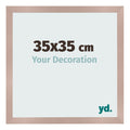 Photo Frame 35x35 cm Dusty Pink MDF Bologna Front Size | Yourdecoration.com