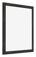 Photo Frame 35x35cm Black Matte MDF Bologna Front Oblique | Yourdecoration.com