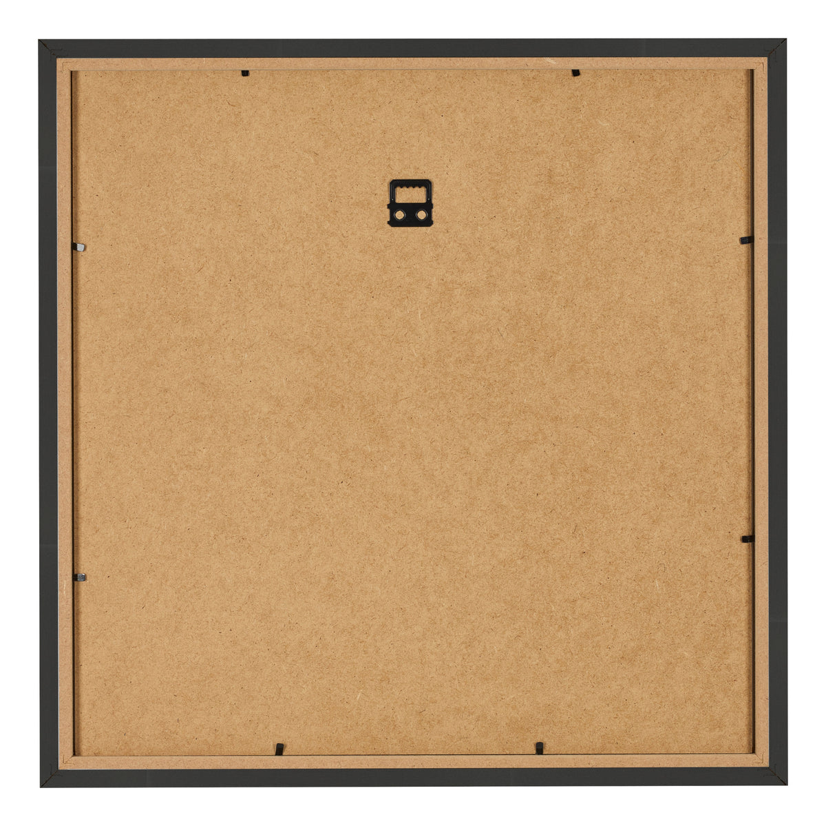 Photo Frame 35x35cm Black Woodgrain MDF Bologna Back | Yourdecoration.com
