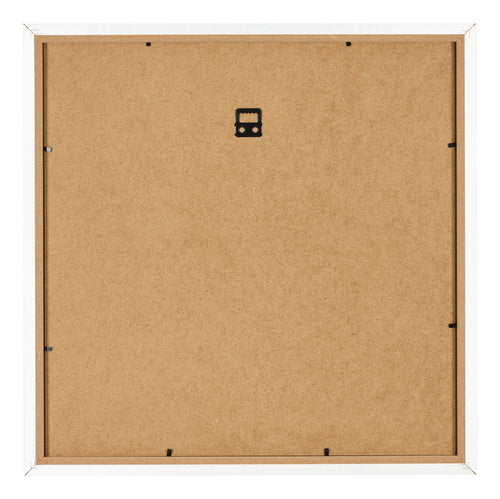 Photo Frame 35x35cm White Matte MDF Bologna Back | Yourdecoration.com