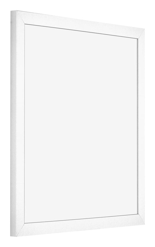 Photo Frame 35x35cm White Matte MDF Bologna Front Oblique | Yourdecoration.com