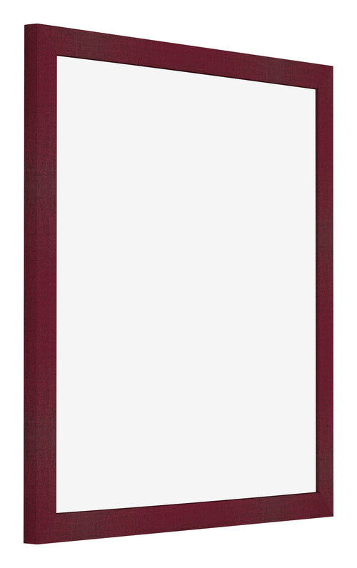 Photo Frame 35x35cm Wine Red Swept MDF Bologna Front Oblique | Yourdecoration.com