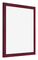 Photo Frame 35x35cm Wine Red Swept MDF Bologna Front Oblique | Yourdecoration.com