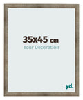 Photo Frame 35x45 cm Metal Vintage MDF Bologna Front Size | Yourdecoration.com