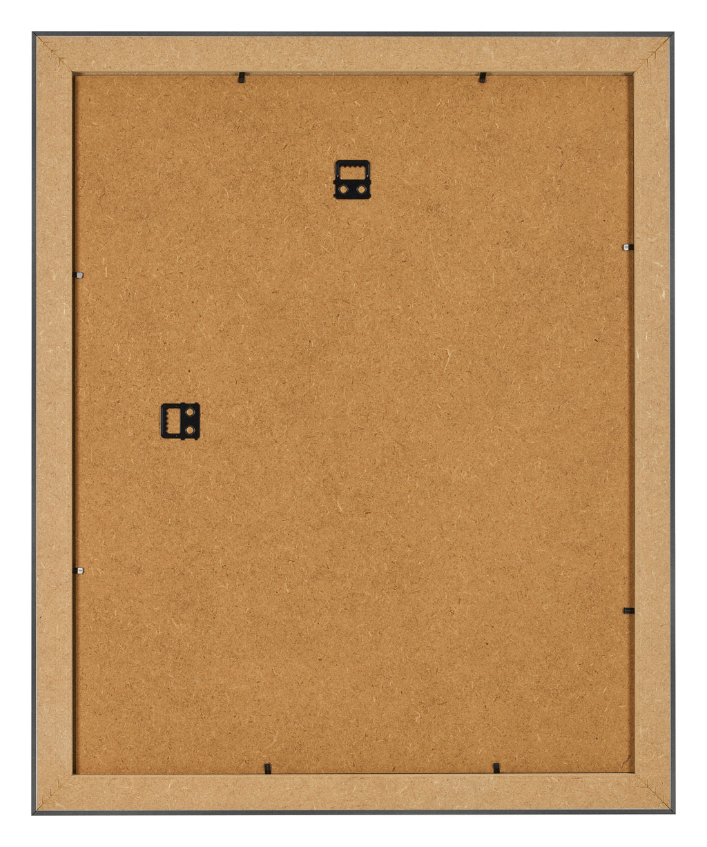Photo Frame 35x45cm Black Silver Polished MDF Pisa Back | Yourdecoration.com