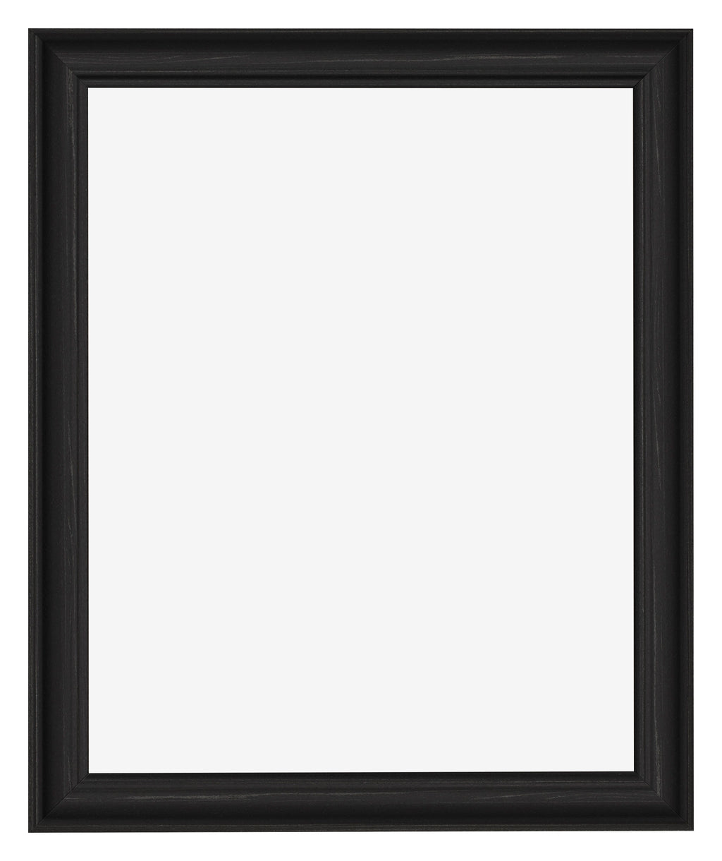 Photo Frame 35x45cm Black Woodgrain MDF Lazio Front | Yourdecoration.com