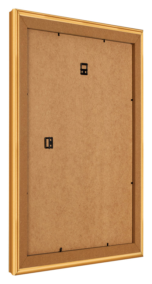 Photo Frame 35x45cm Gold Matte MDF Lazio Back Oblique | Yourdecoration.com