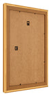 Photo Frame 35x45cm Gold Matte MDF Lazio Back Oblique | Yourdecoration.com