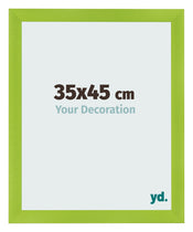 Photo Frame 35x45cm Green MDF Pisa Front Size | Yourdecoration.com
