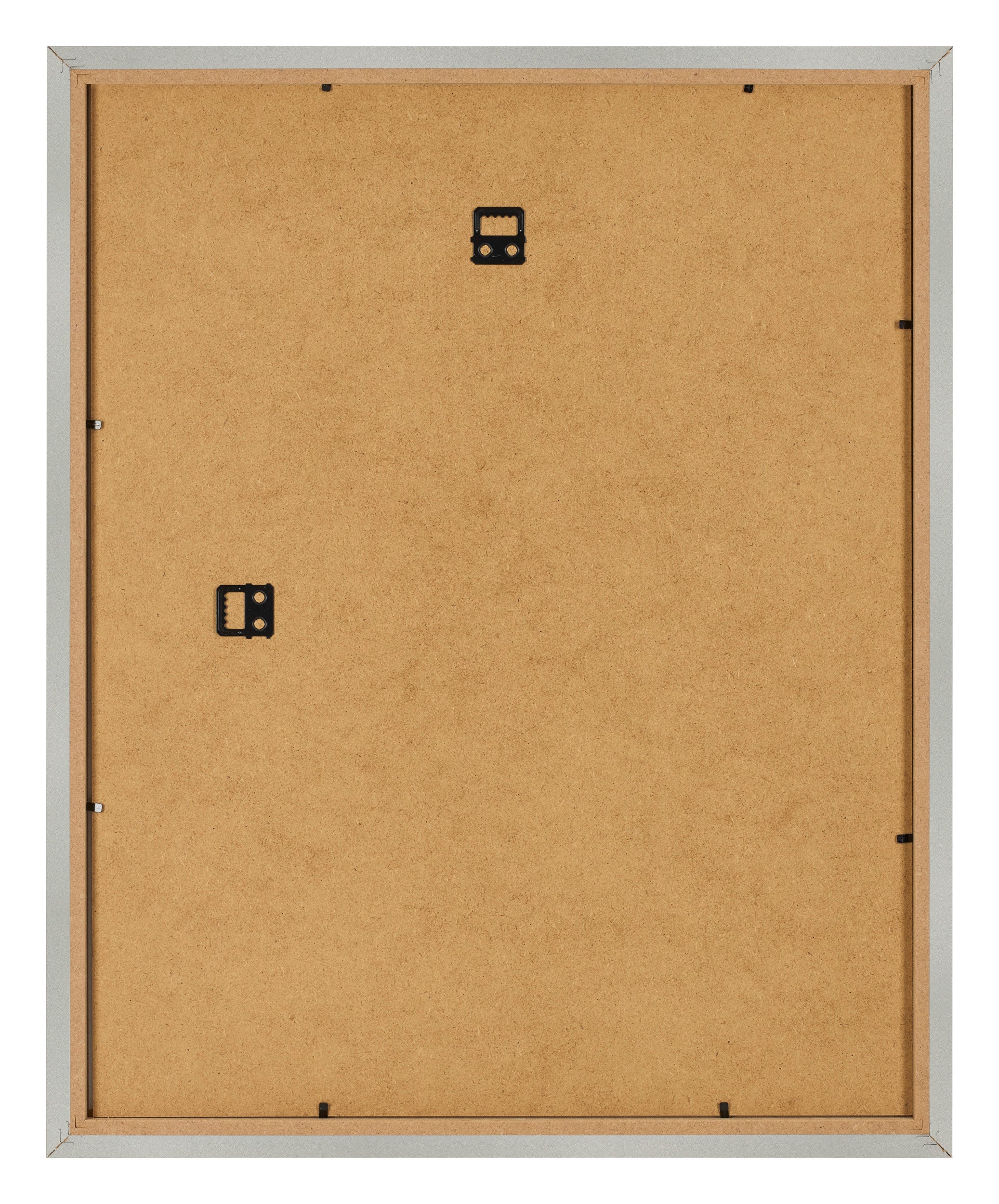 Photo Frame 35x45cm Silver Matte MDF Bologna Back | Yourdecoration.com