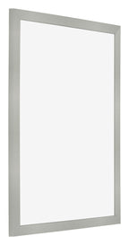 Photo Frame 35x45cm Silver Matte MDF Bologna Front Oblique | Yourdecoration.com