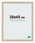 Photo Frame 35x45cm Sonoma Oak MDF Bologna Front Size | Yourdecoration.com